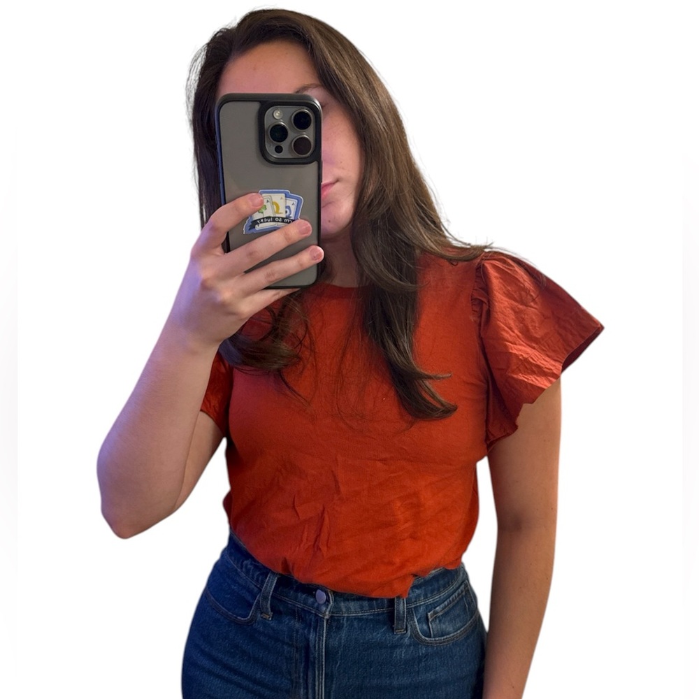 Flutter Sleeve Top